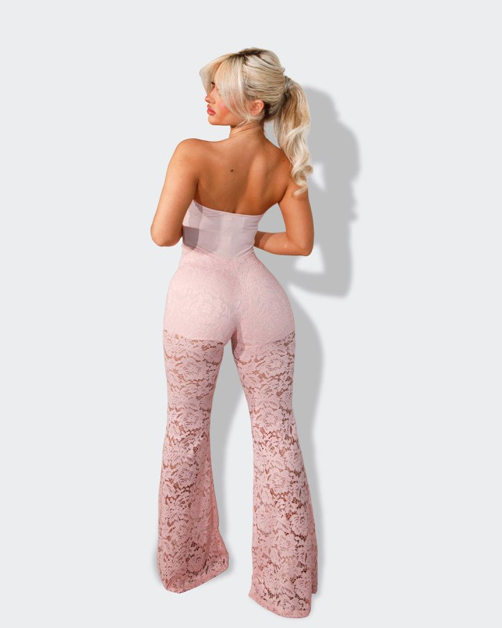 Strapless jumpsuit