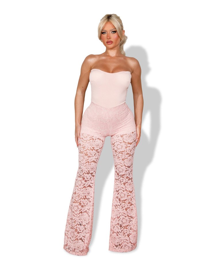 Strapless jumpsuit