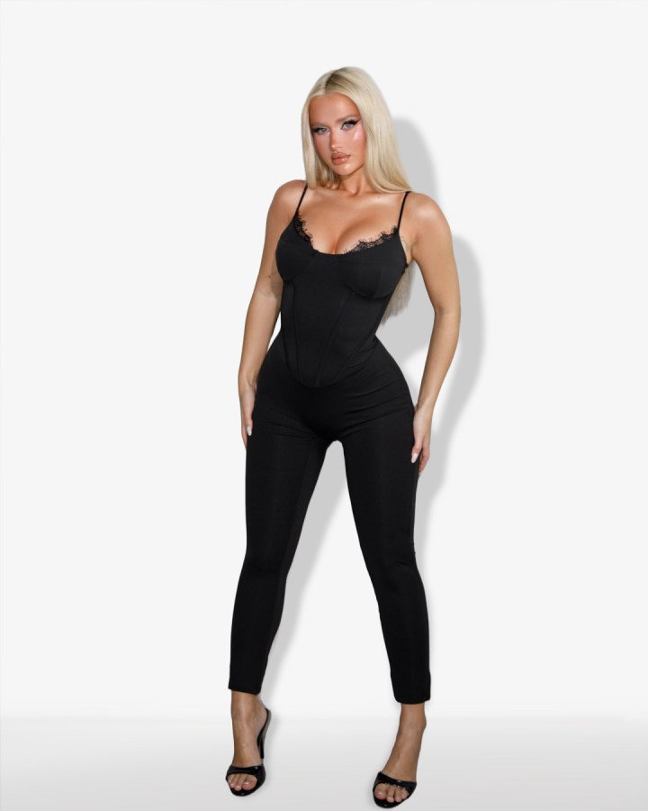 Jumpsuit Corset-effect