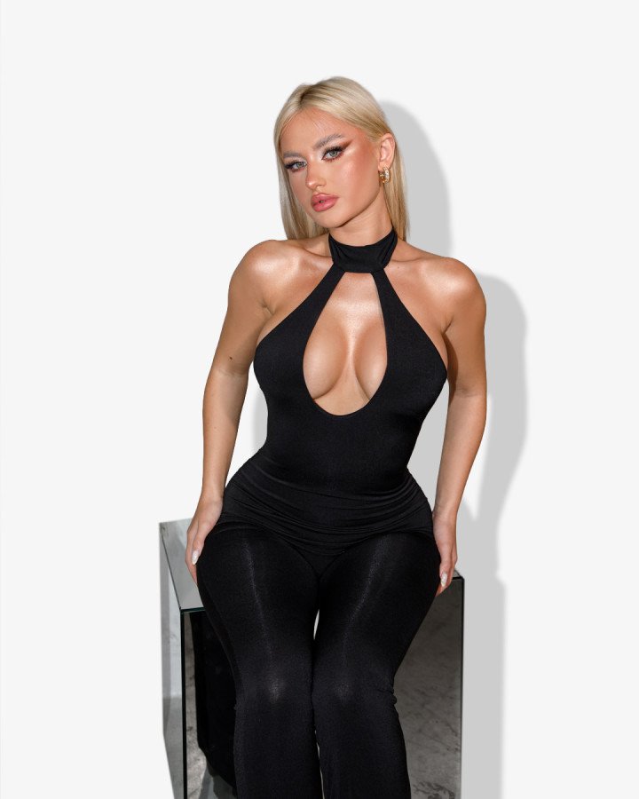 Halter jumpsuit