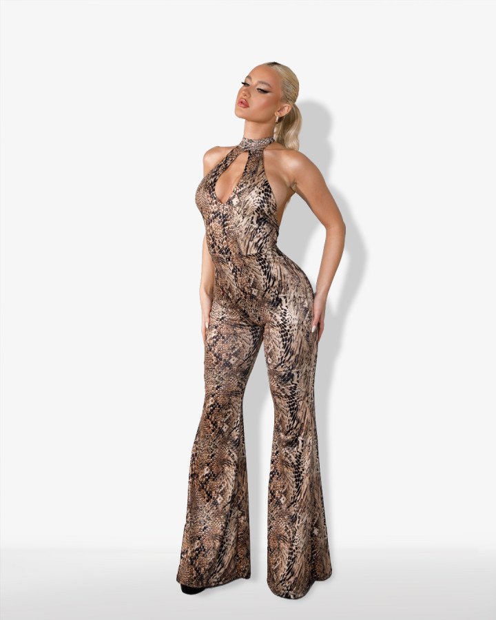 Halter jumpsuit