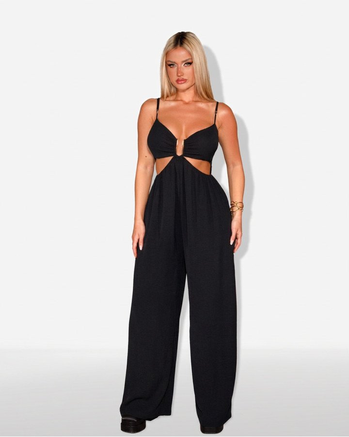 Wide-leg jumpsuit