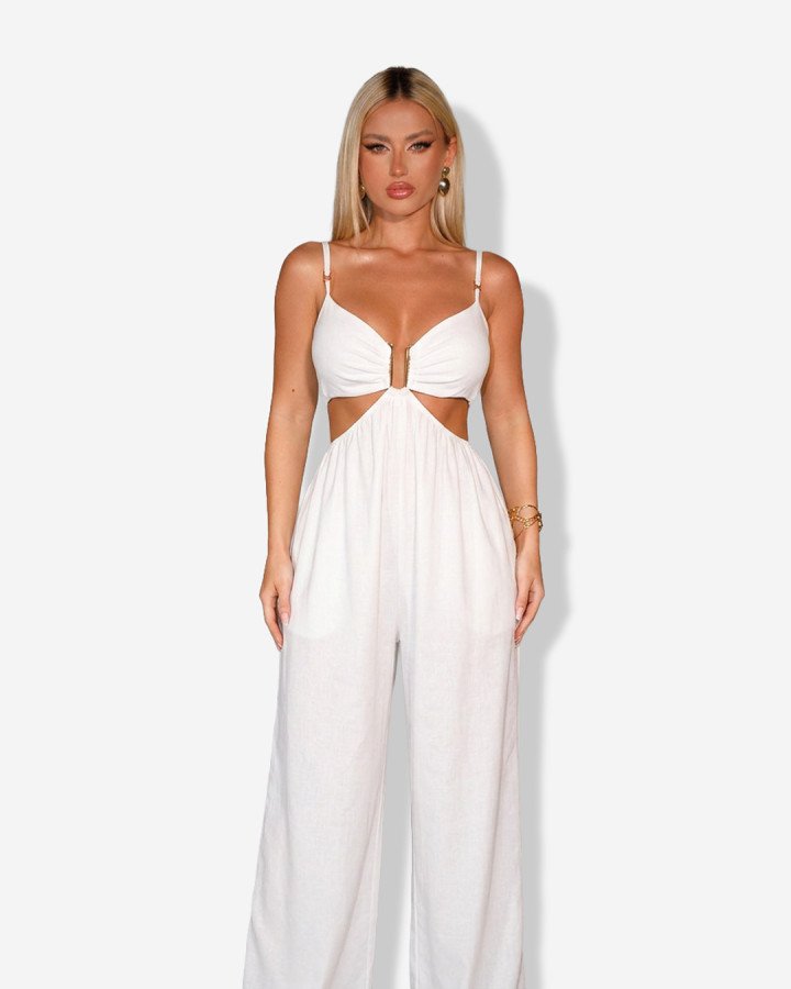 Wide-leg jumpsuit