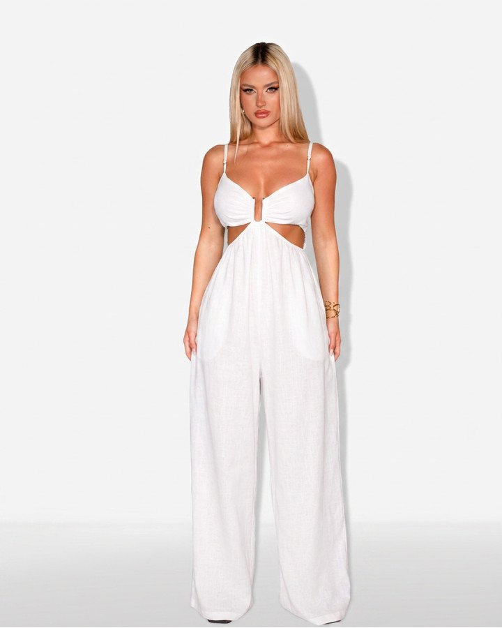 Wide-leg jumpsuit
