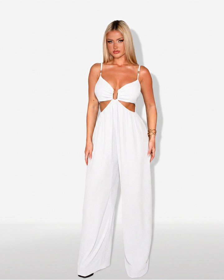 Wide-leg jumpsuit