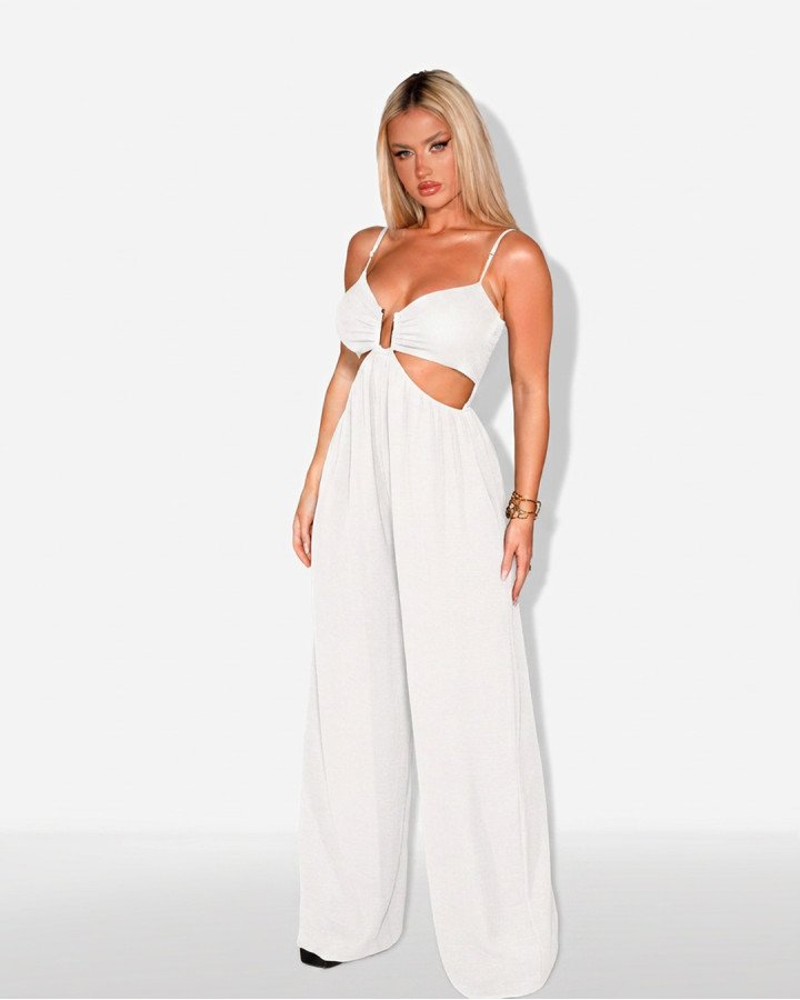Wide-leg jumpsuit
