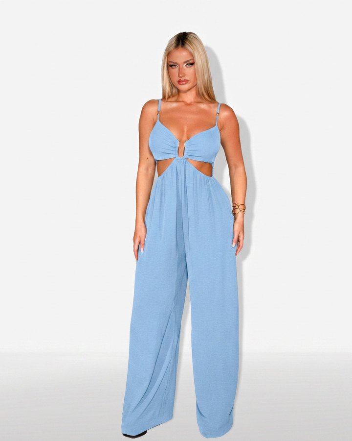 Wide-leg jumpsuit