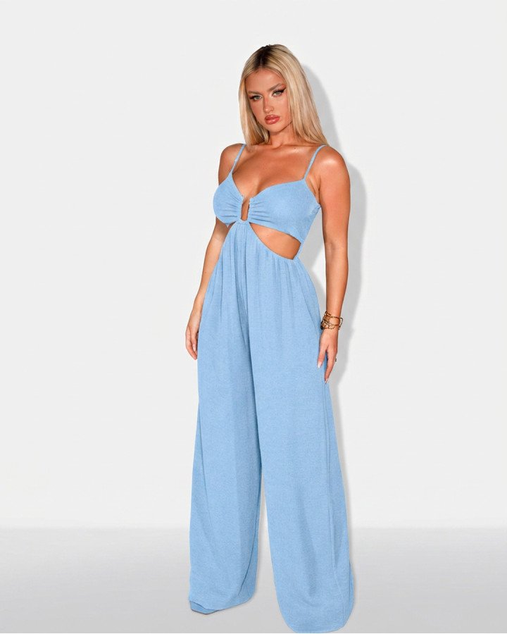 Wide-leg jumpsuit