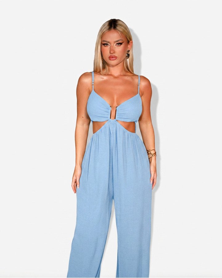 Wide-leg jumpsuit