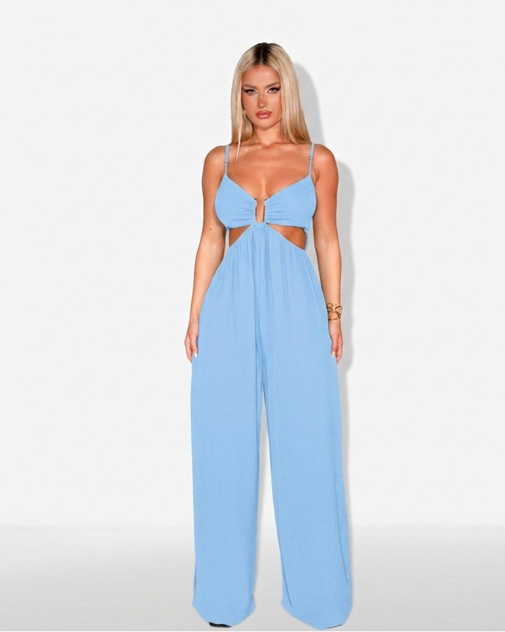 Wide-leg jumpsuit