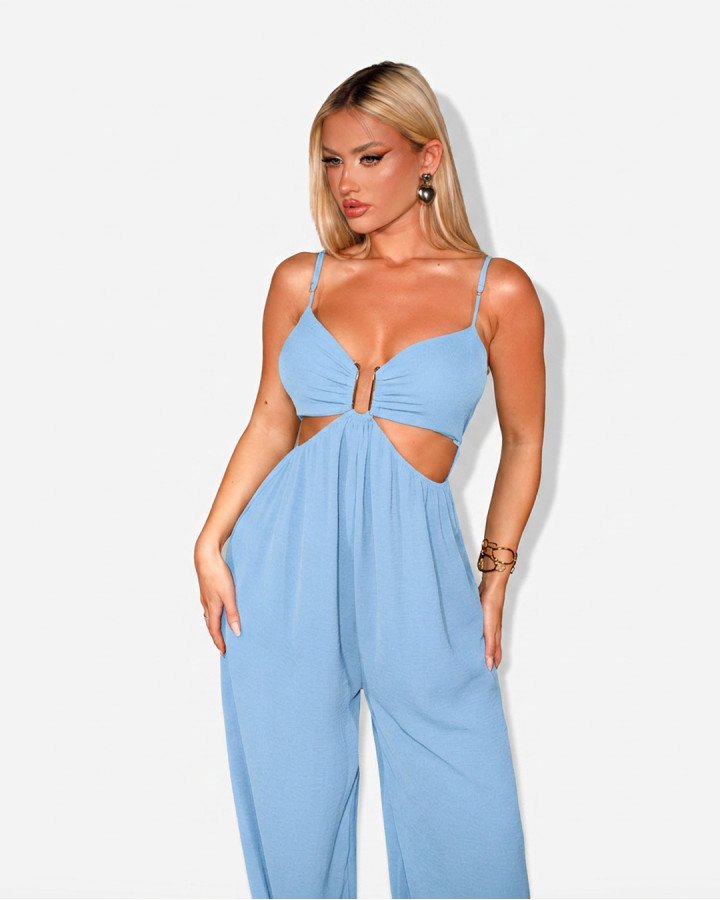 Wide-leg jumpsuit
