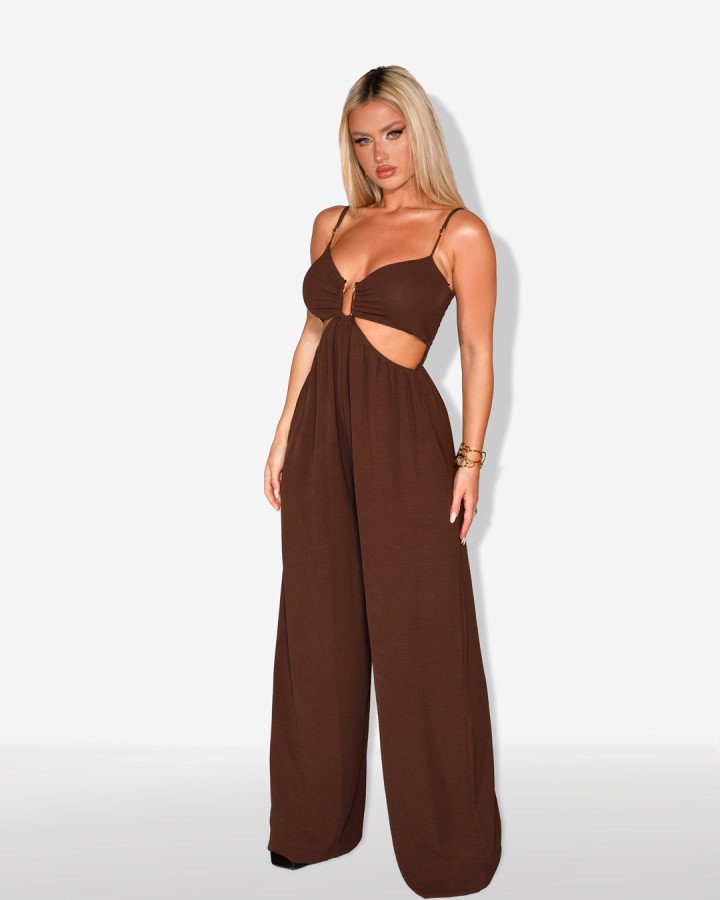 Wide-leg jumpsuit