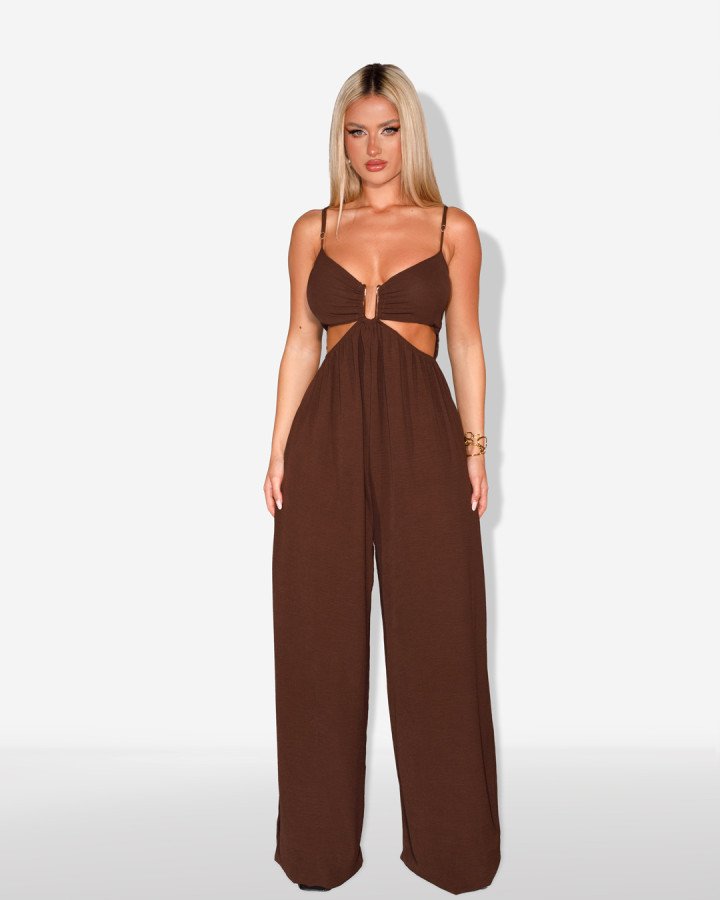 Wide-leg jumpsuit