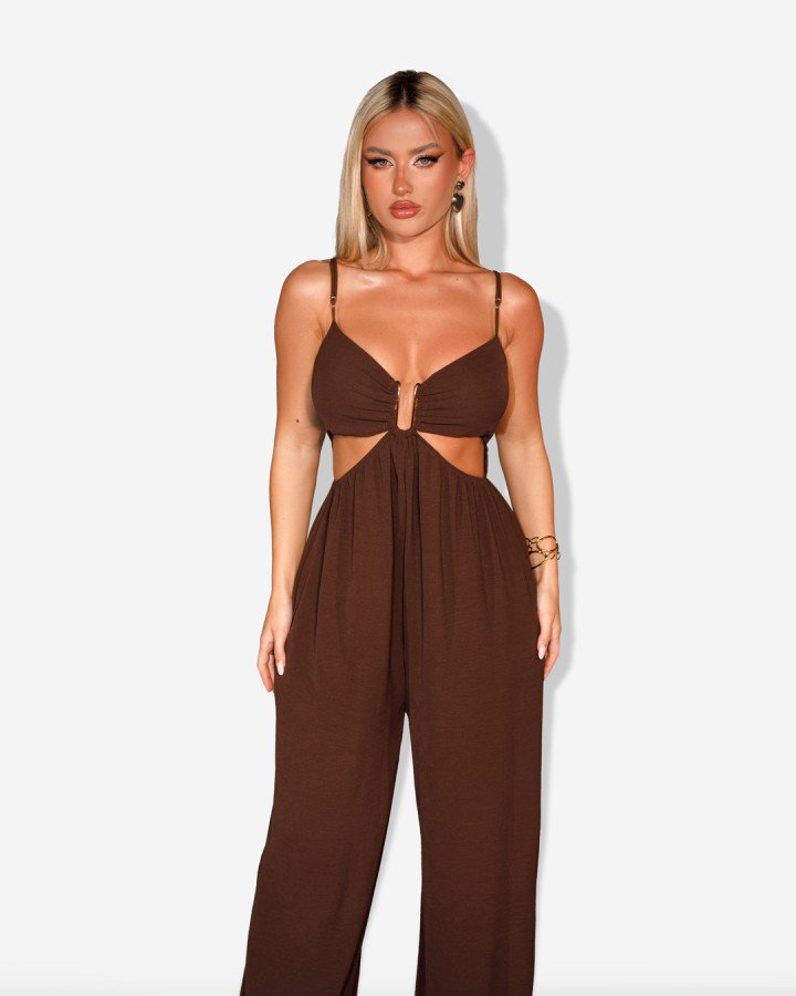 Wide-leg jumpsuit