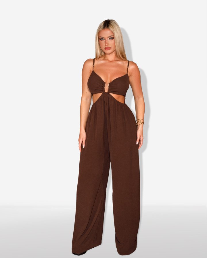 Wide-leg jumpsuit