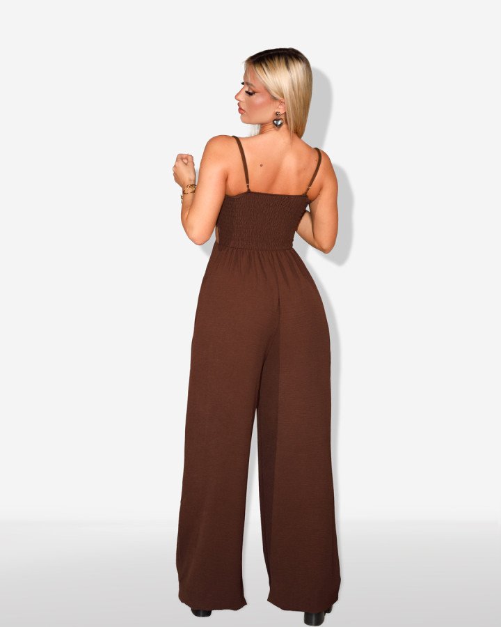 Wide-leg jumpsuit