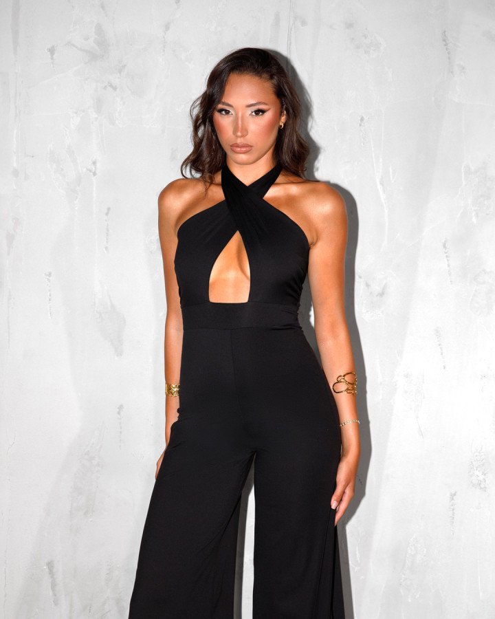 Wide-Leg Halter