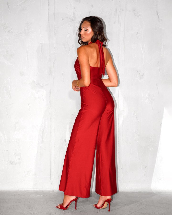Wide-Leg Halter