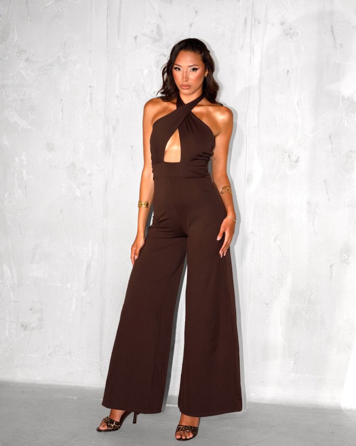 Wide-Leg Halter