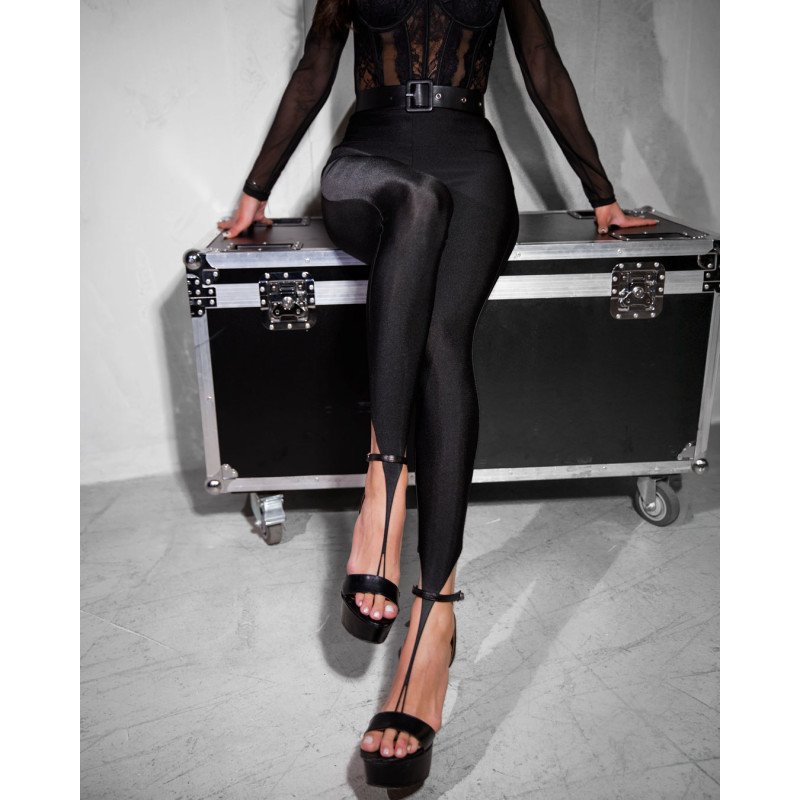 Marmalady | Κολάν toe-loop ψηλόμεσο |Μαύρο