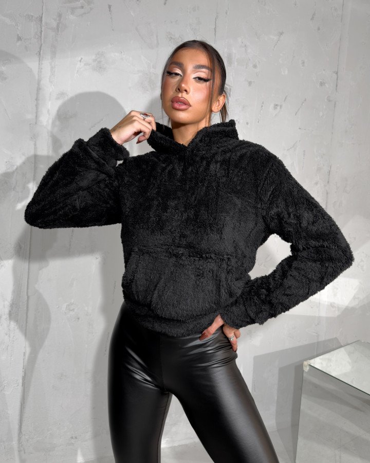 Fuzzy hoodie