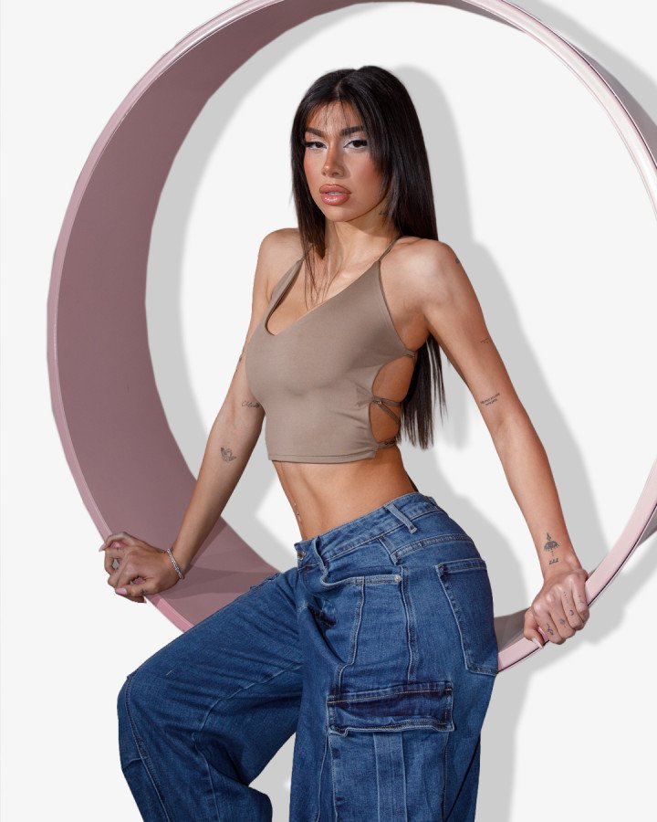 Crop-top with