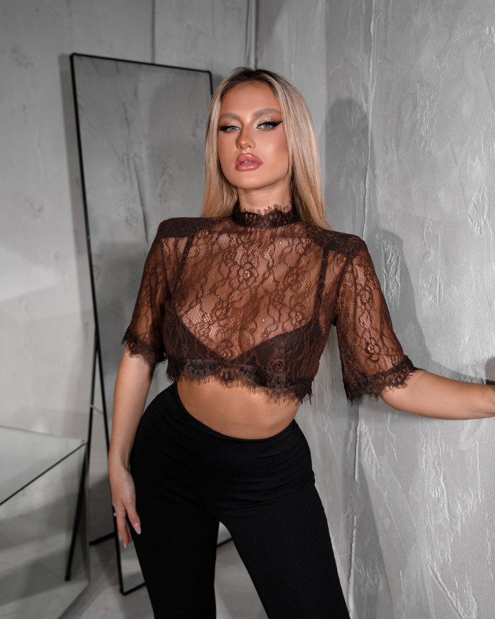 Crop-top Transparent