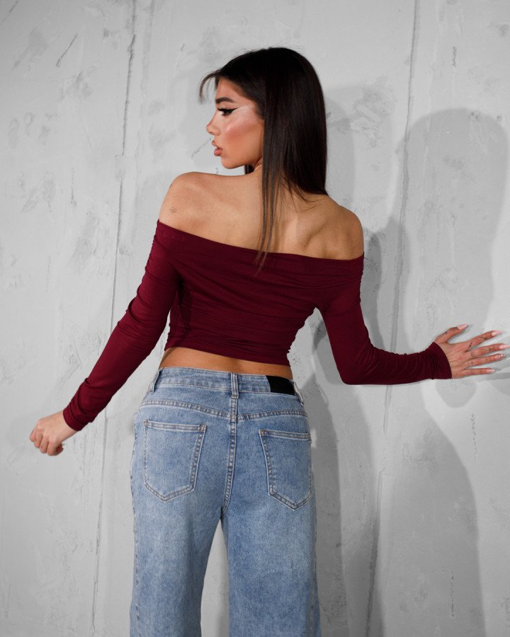 Top off-the-shoulder