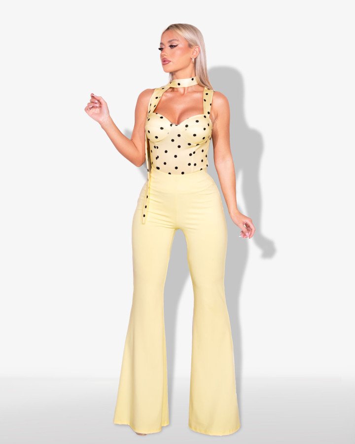 Polka-Dot Corset