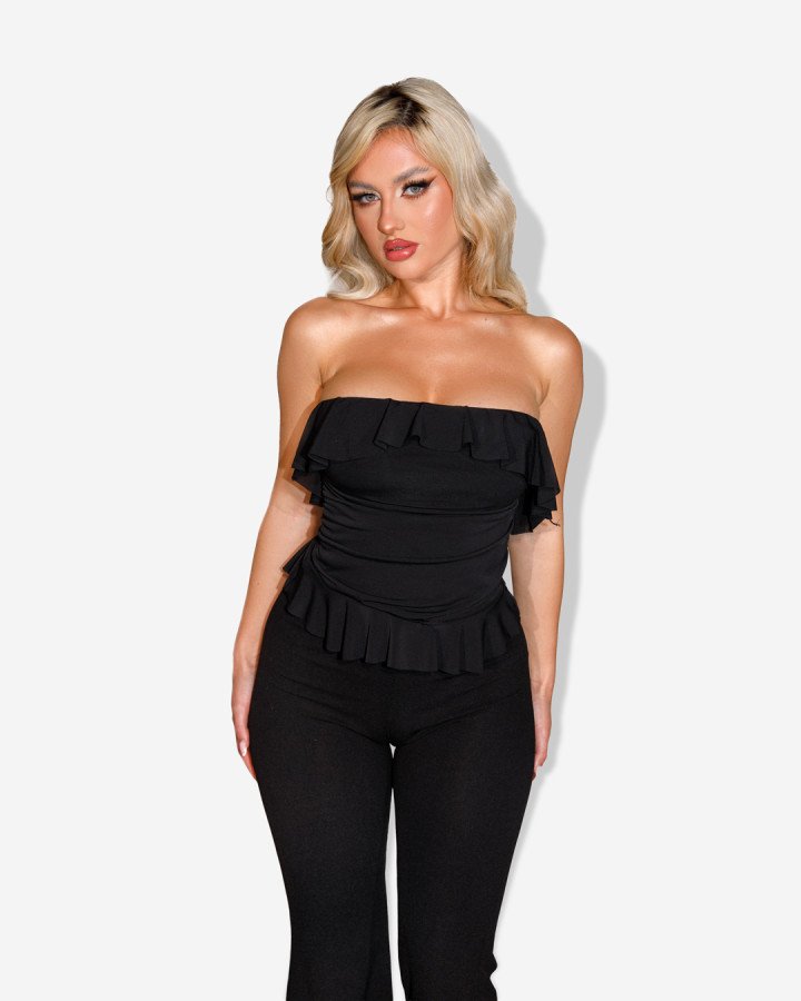 Strapless top