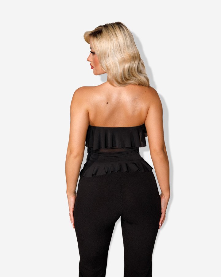 Strapless top