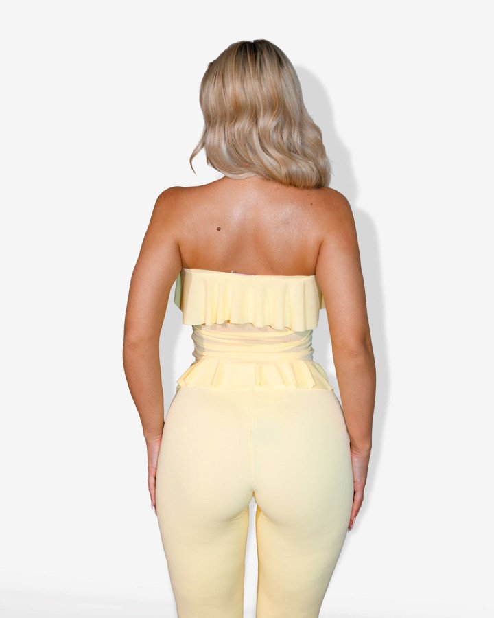 Strapless top