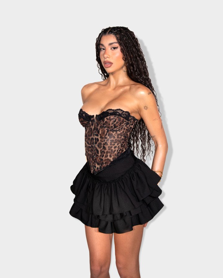 Strapless corset