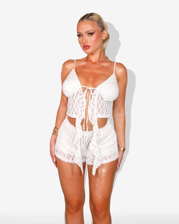 Lace Crop-top