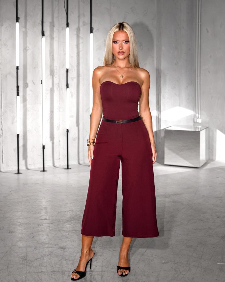 Zip-culotte trousers