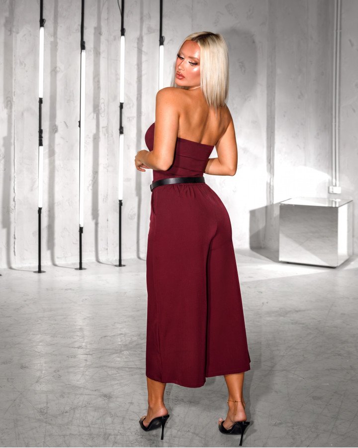Zip-culotte trousers